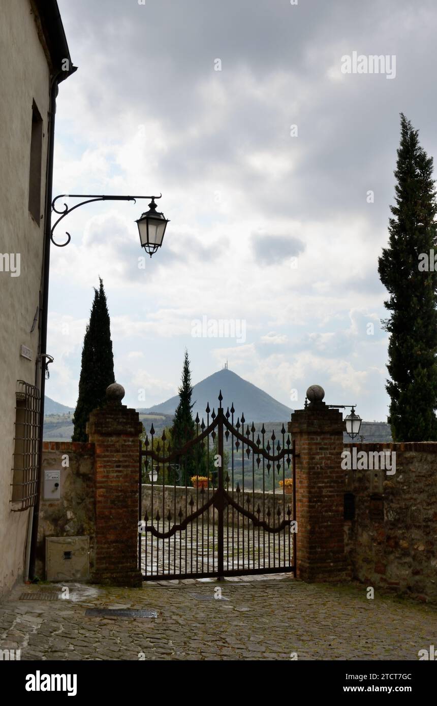 Arquà Petrarca, Padova, Veneto, Italia, Europa Foto Stock