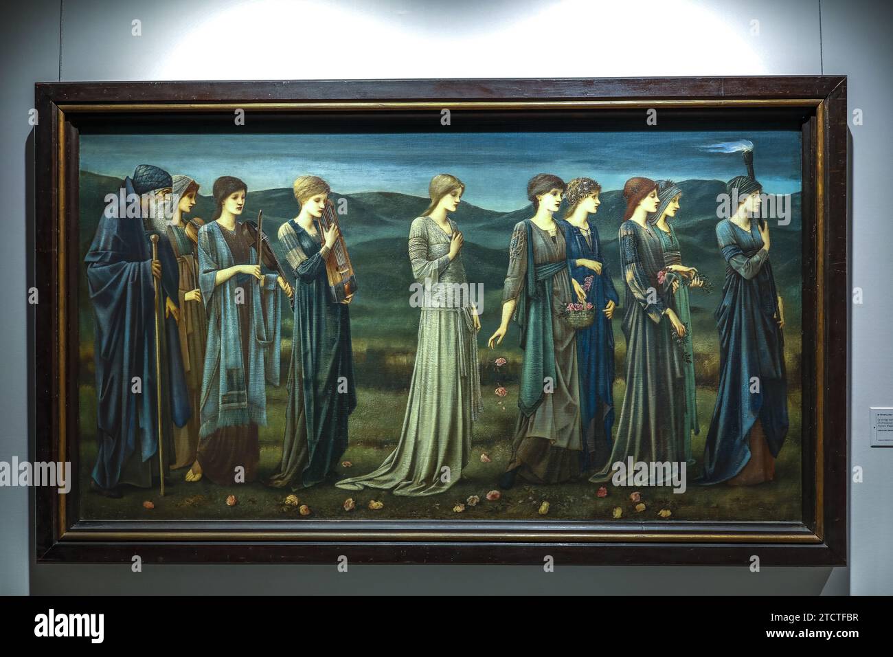Musee royaux des Beaux-Arts de Belgique, Royal Museums of fine Arts of Belgium, Bruxelles, Sir Edward Coley Burne-Jones, PsycheNel Ûªs wedding, Foto Stock