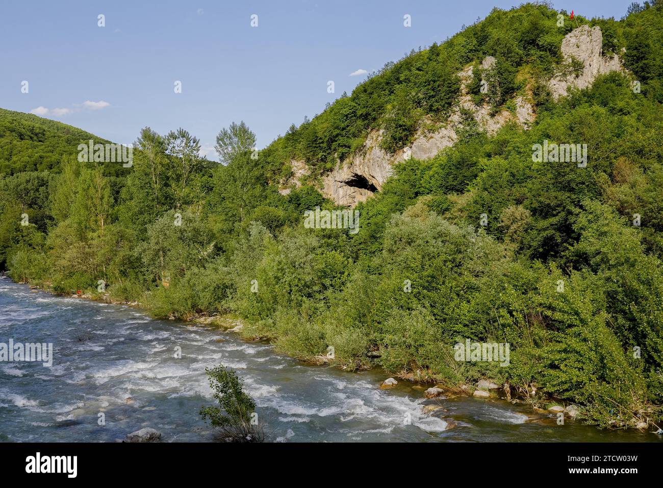 Canyon di Rugova, Kosovo occidentale Foto Stock