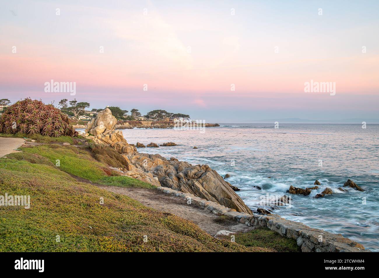 Lovers Point Sunrise Foto Stock