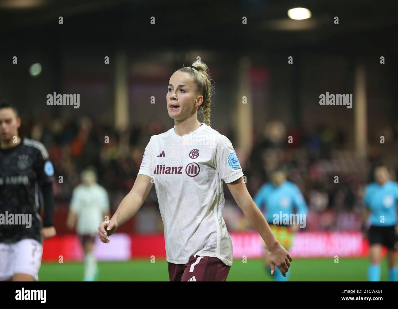 München, Deutschland 14. Dezember 2023 Fussball, Frauen, Champions