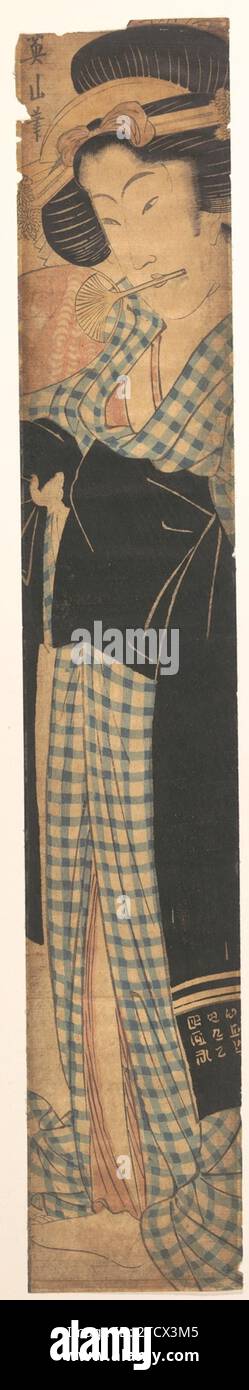 Two Geisha 1929 di Kikugawa Eizan Foto Stock