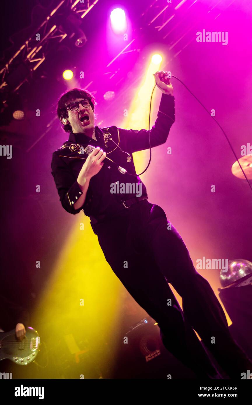 Londra, Regno Unito. 14 dicembre 2023. Gli Spector terminano il loro tour nel Regno Unito all'Electric Brixton. Cristina Massei/Alamy Live News Foto Stock