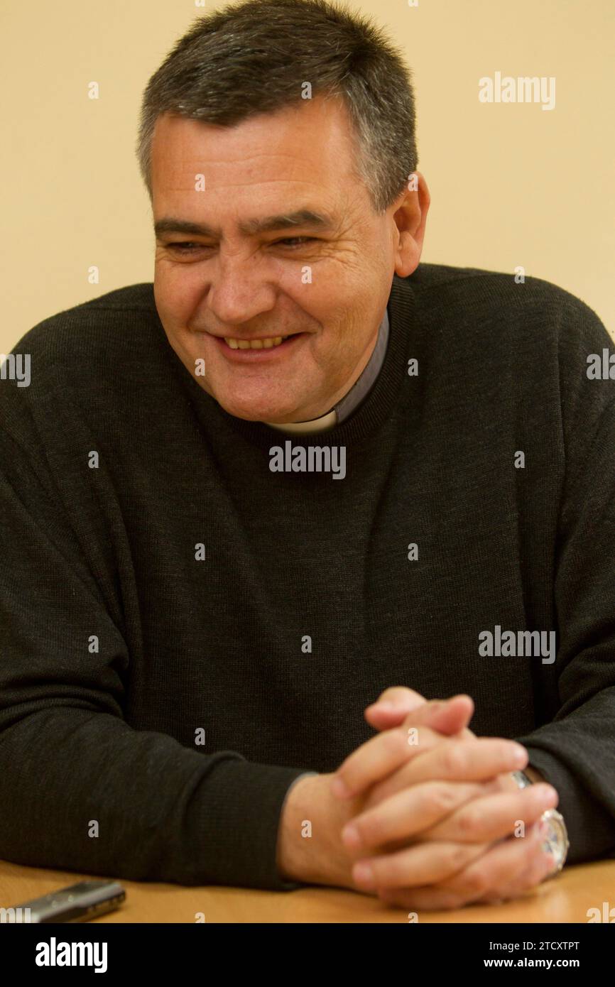 Madrid, 19/3/2012. Il prete Santiago Martin Archdc. Crediti: Album / Archivo ABC / Isabel B Permuy Foto Stock