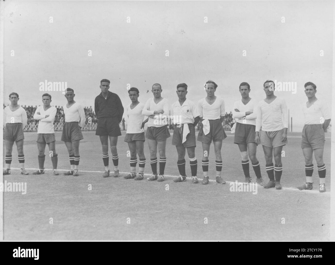04/30/1934. Everton-Tenerife. Il club sportivo di Tenerife. Crediti: Album / Archivo ABC / Hernández Gil Foto Stock