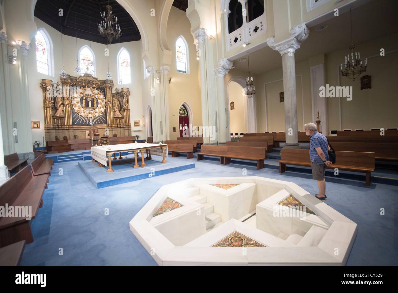 Madrid, 17/07/2017. Chiesa di nostra Signora della colomba e San Pedro el Real. Foto: Di San Bernardo. ArchDC. Crediti: Album / Archivo ABC / Eduardo San Bernardo Foto Stock