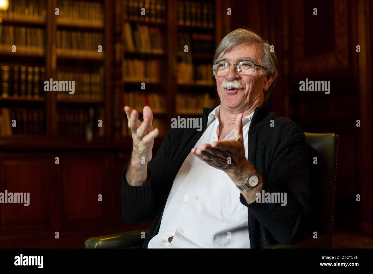 Madrid, 20/04/2017. Intervista con il fratello di che, Juan Martín Guevara. Foto: Isabel Permuy Archdc. Crediti: Album / Archivo ABC / Isabel B Permuy Foto Stock