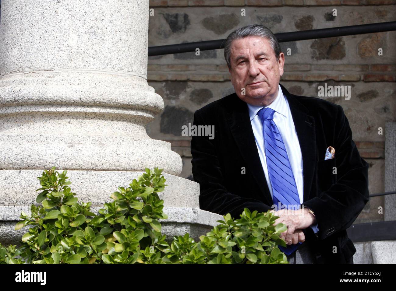 Toledo, 04/29/2017. Intervista a Francisco Vázquez, ex sindaco di la Coruña ed ex ambasciatore del Vaticano. Foto: Ana Pérez Herrera ARCHDC. Crediti: Album / Archivo ABC / Ana Pérez Herrera Foto Stock