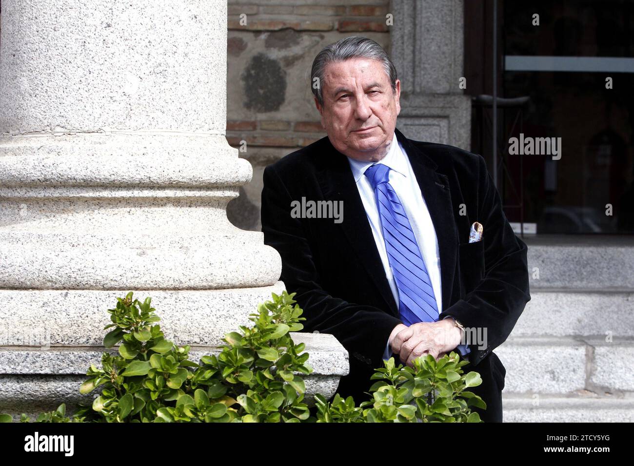 Toledo, 04/29/2017. Intervista a Francisco Vázquez, ex sindaco di la Coruña ed ex ambasciatore del Vaticano. Foto: Ana Pérez Herrera ARCHDC. Crediti: Album / Archivo ABC / Ana Pérez Herrera Foto Stock
