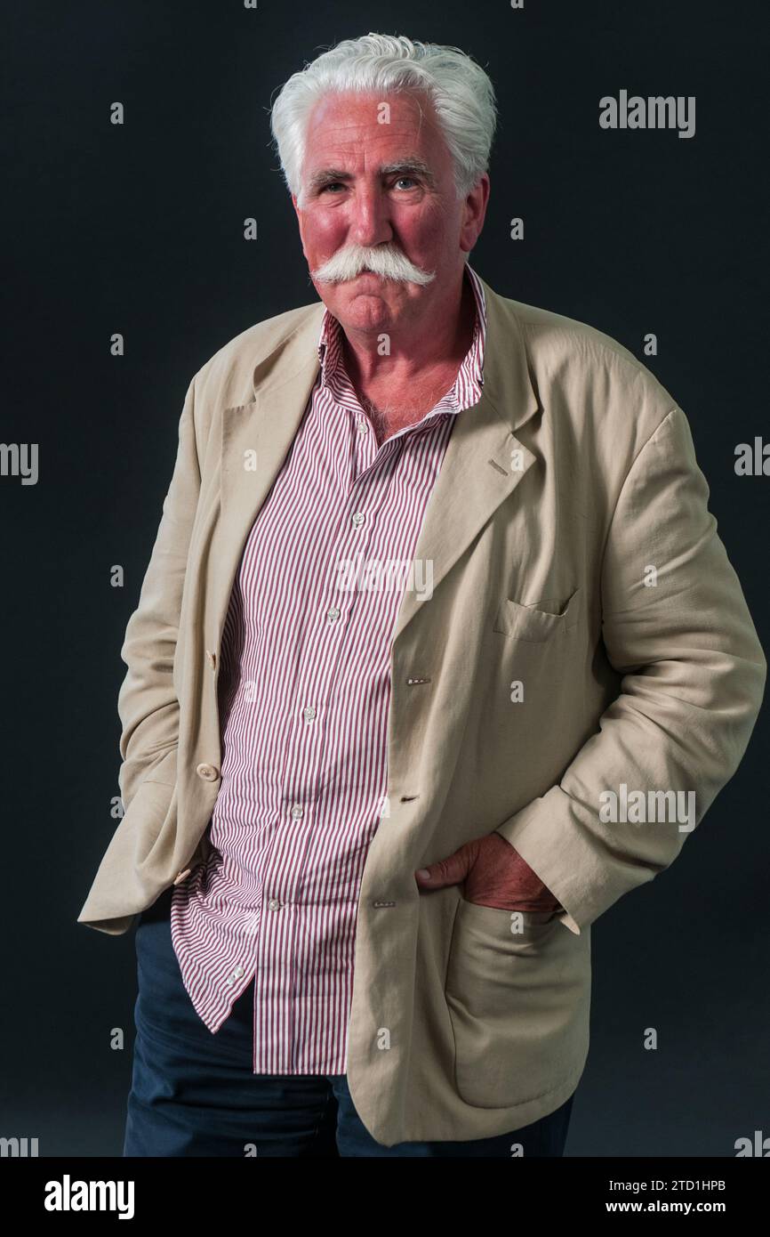 Brian Johnstone partecipa a una photocall durante l'Edinburgh International Book Festival il 12 agosto 2017 a Edimburgo, in Scozia. Foto Stock