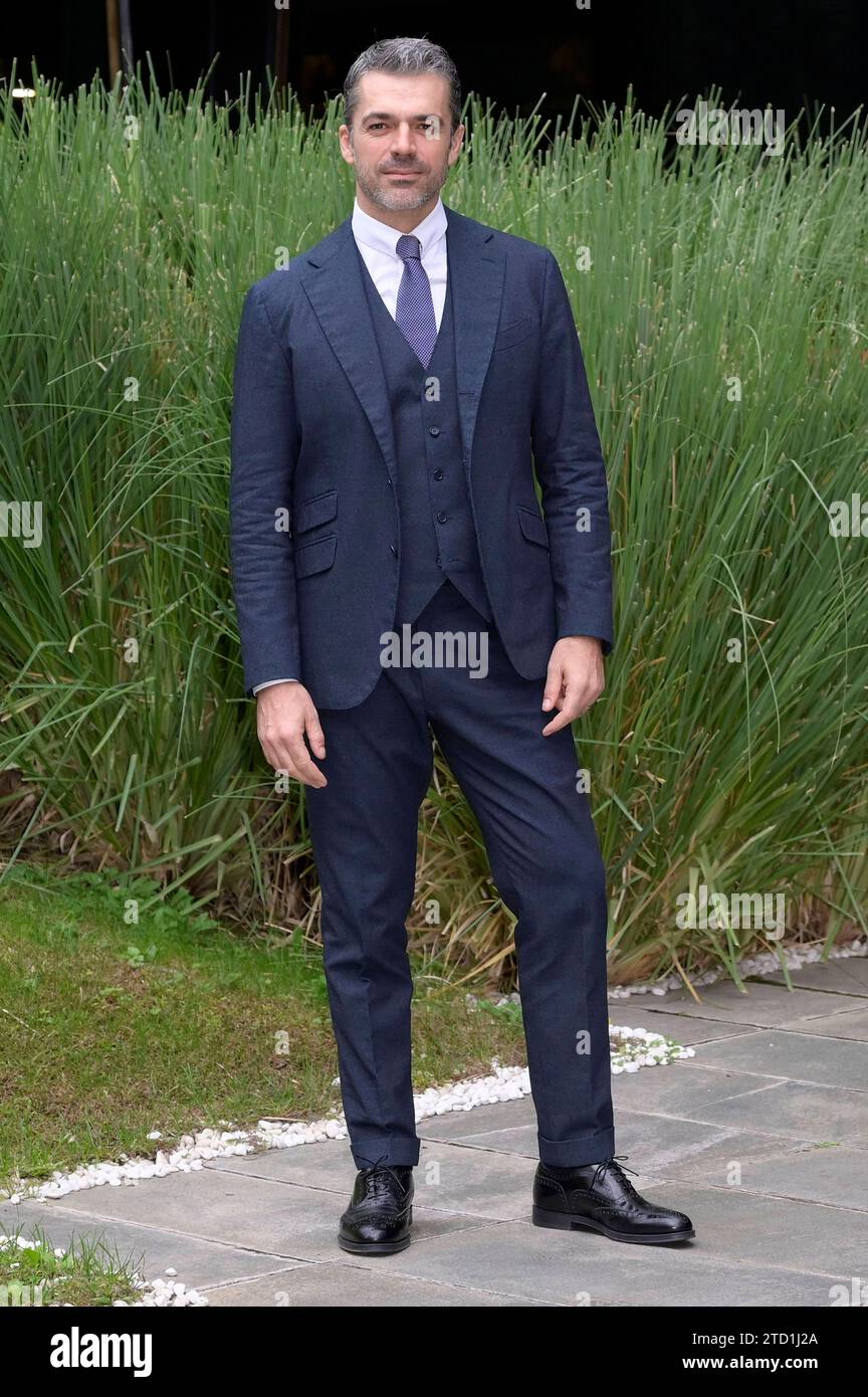 Luca Argentero bei Photocall zur 3. Staffel der Rai serie DOC - nelle tue mani / DOC - es liegt in deinen Händen in der Rai Zentrale Viale Mazzini. ROM, 15.12.2013 *** Luca Argentero al photocall per la terza stagione della serie TV Rai DOC nelle tue mani DOC ITS in your Hands presso la sede Rai Viale Mazzini Roma, 15 12 2013 foto:XA.XM.xTinghinox/xFuturexImagex doc 3235 Foto Stock