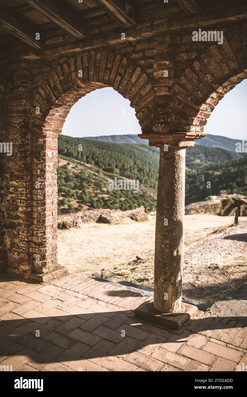 Mezquita musulmana en Almonaster la Real, Huelva, Andalucía, España Foto Stock