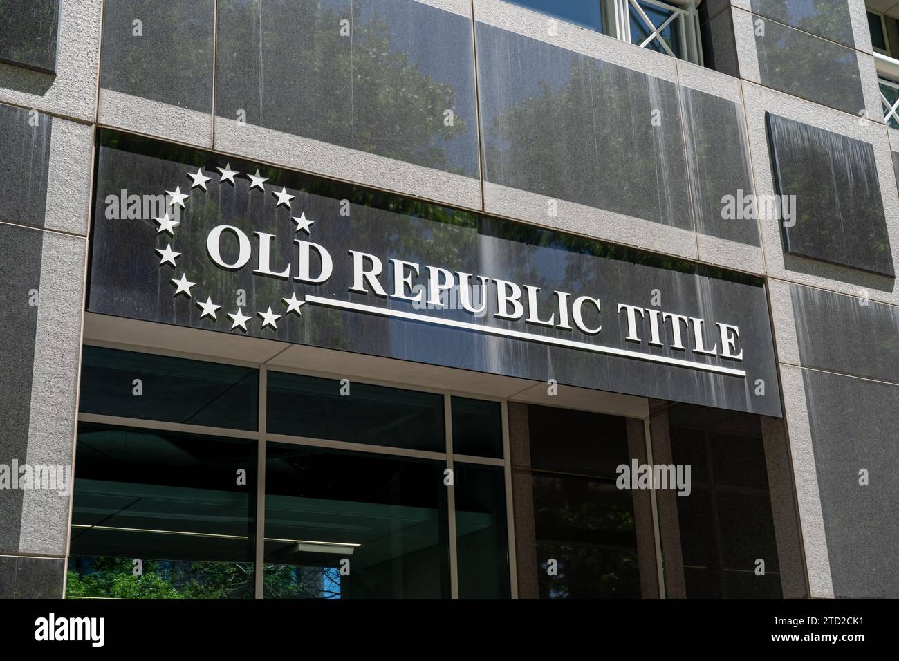 Sede della Old Republic Title a Salt Lake City, Utah, Stati Uniti Foto Stock