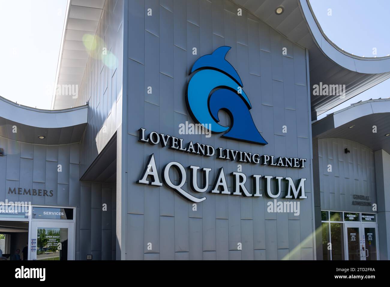 Loveland Living Planet Aquarium a Draper, Utah, Stati Uniti Foto Stock