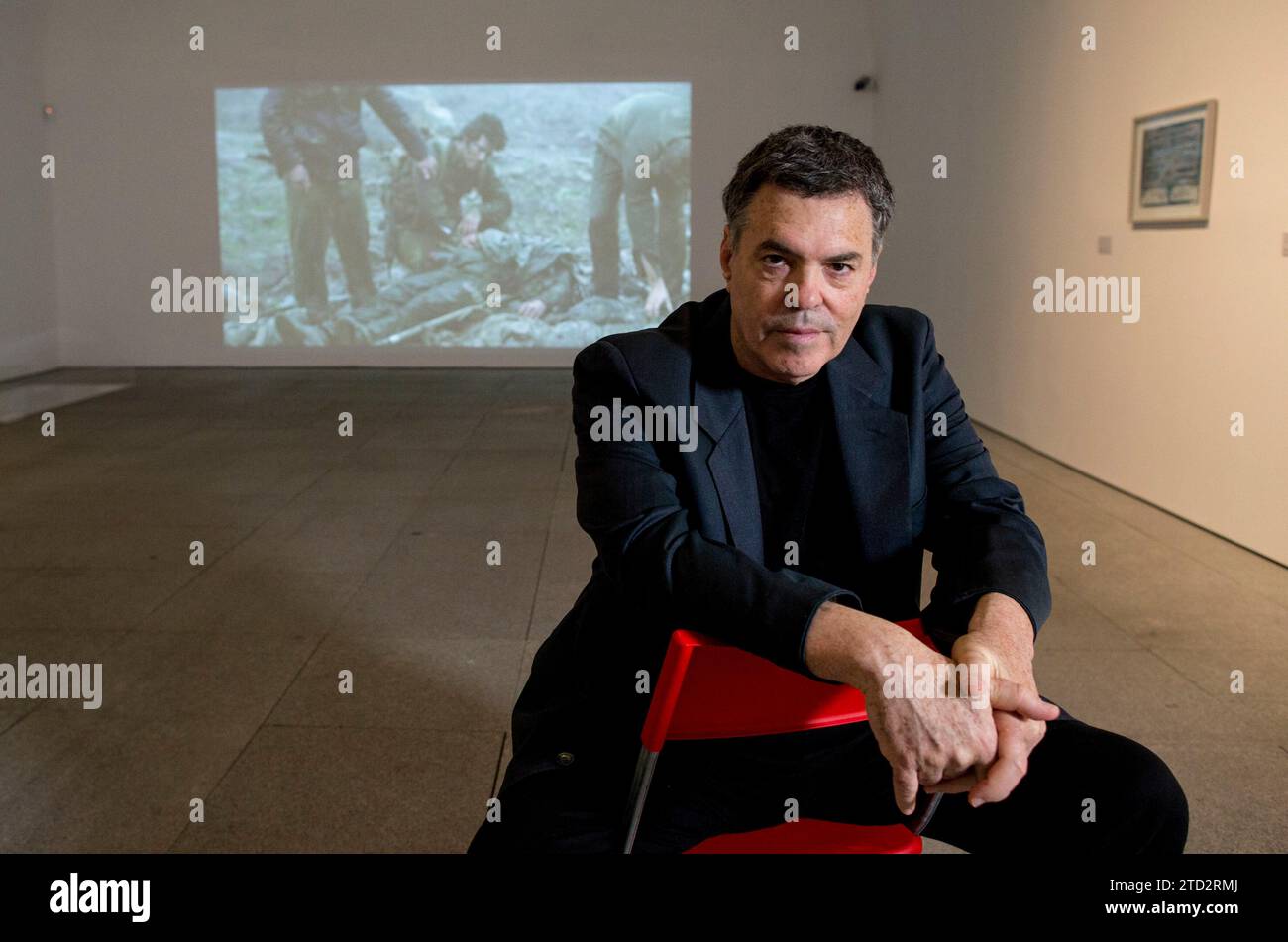 Madrid, 4 febbraio 2014. Intervista con il regista israeliano Amos Gitai. Foto: IGNACIO GIL..archdc. Crediti: Album / Archivo ABC / Ignacio Gil Foto Stock