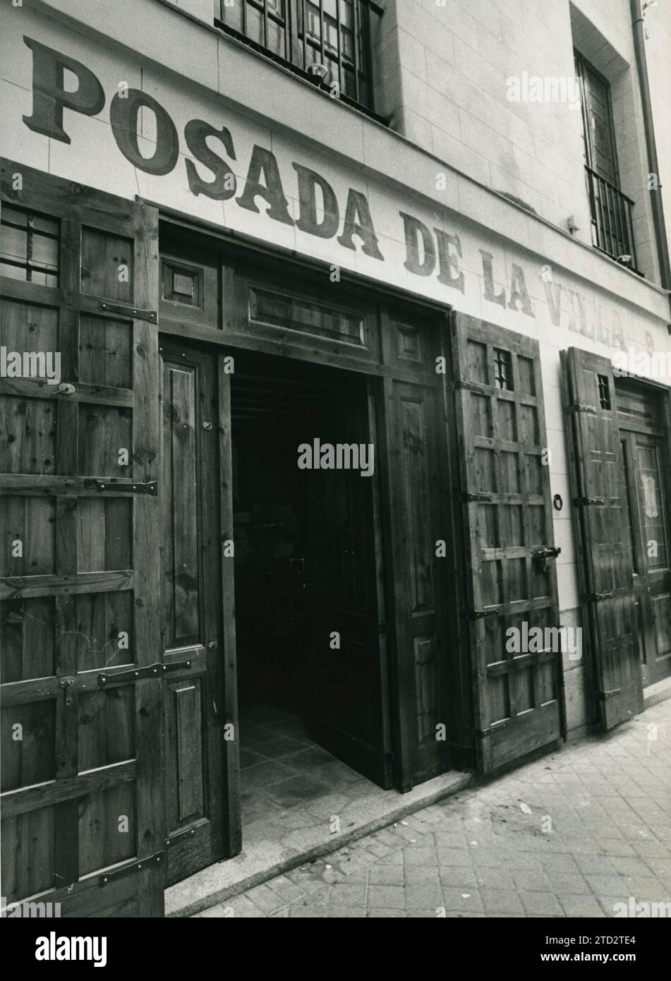 11/04/1982. Madrid. Il Villa Inn. Crediti: Album / Archivo ABC / Álvaro García Pelayo Foto Stock