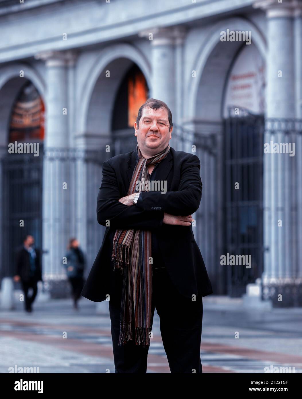 Madrid, 02/06/2014. Intervista a Ivor Bolton, direttore del Teatro Real. Foto: Ignacio Gil ARCHDC. Crediti: Album / Archivo ABC / Ignacio Gil Foto Stock