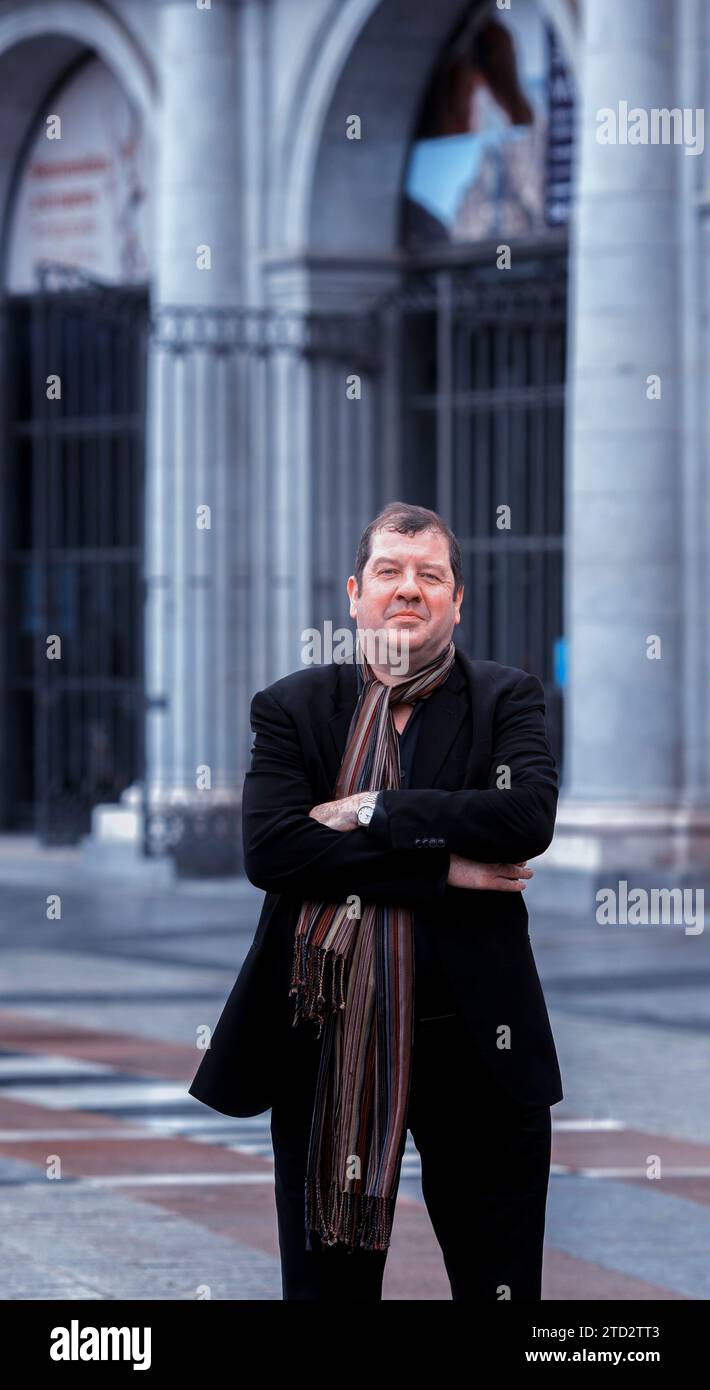Madrid, 02/06/2014. Intervista a Ivor Bolton, direttore del Teatro Real. Foto: Ignacio Gil ARCHDC. Crediti: Album / Archivo ABC / Ignacio Gil Foto Stock