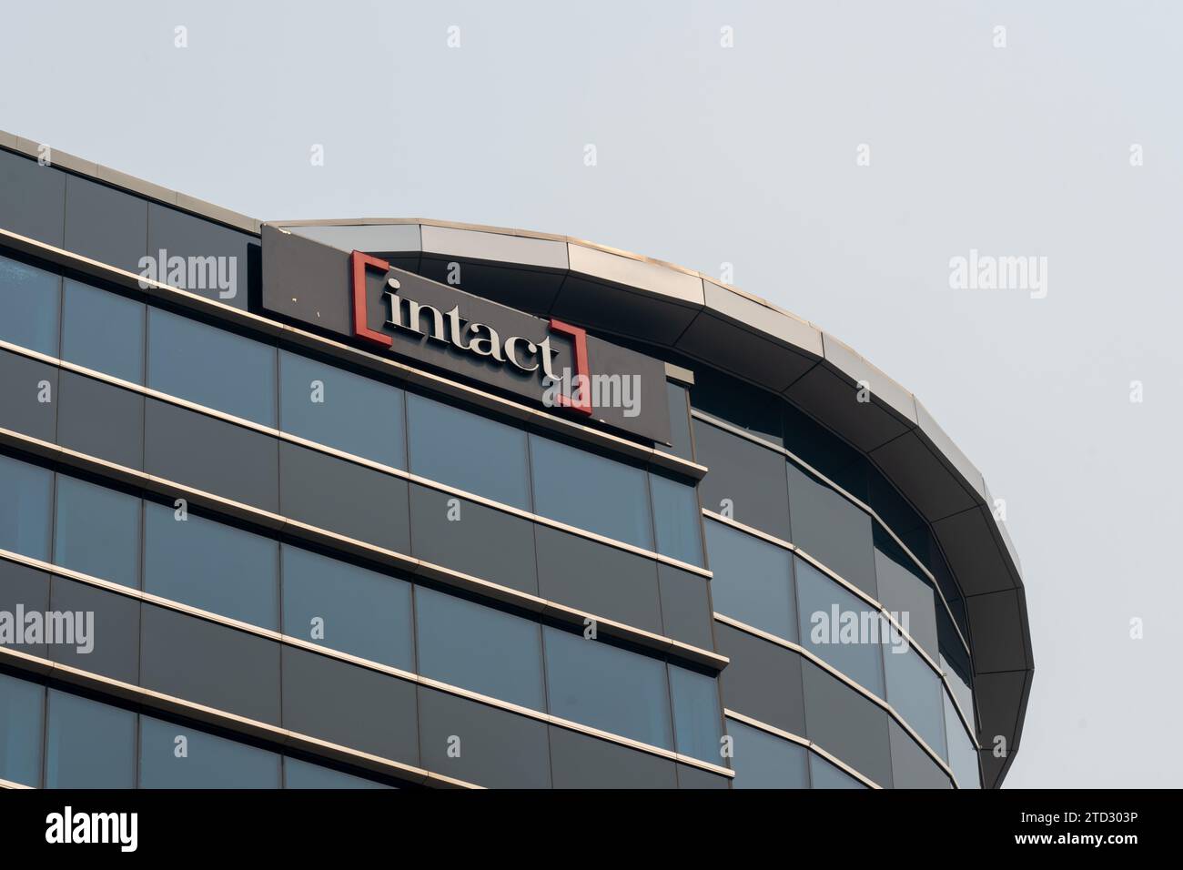 Ufficio intatto a Edmonton, Alberta, Canada Foto Stock