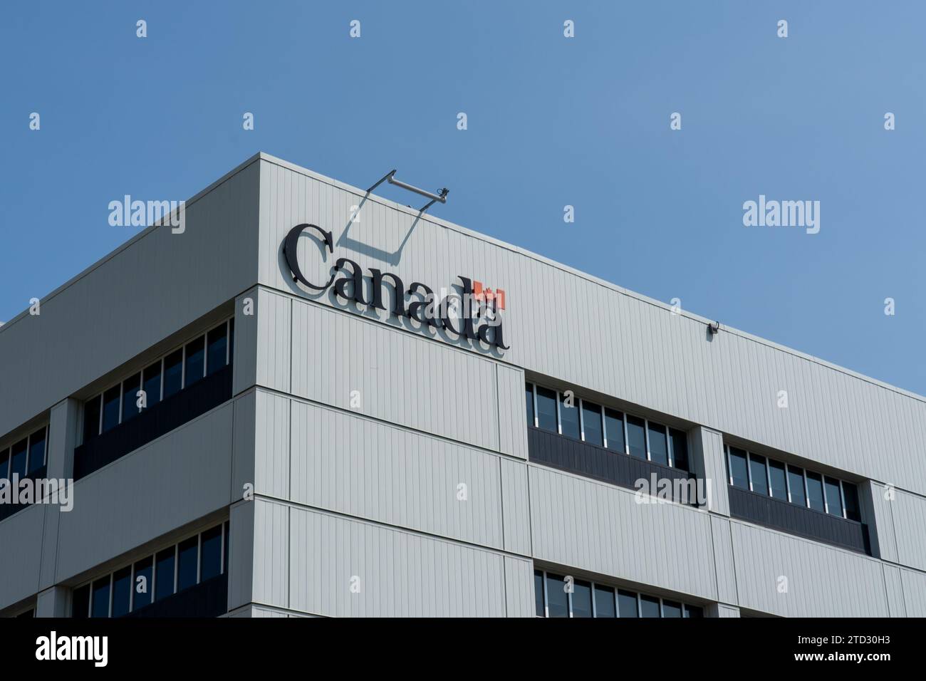 Un edificio per uffici del governo del Canada a Regina, Saskatchewan, Canada Foto Stock