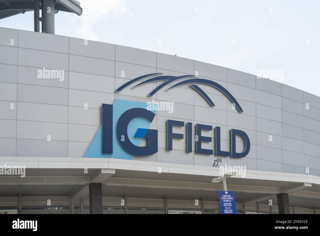 IG Field a Winnipeg, Manitoba, Canada Foto Stock