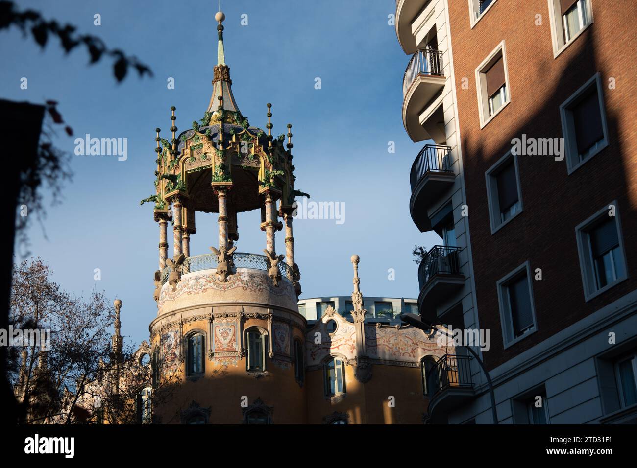 Barcellona. 01/14/2019. Rotunda Building. Kennedy Square foto Ines Baucells. ArchDC. Crediti: Album / Archivo ABC / Inés Baucells Foto Stock