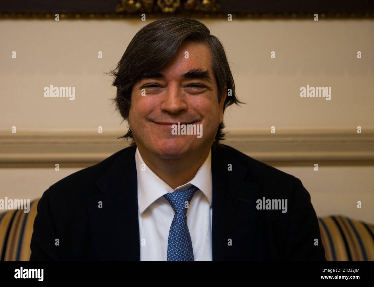 Madrid, 12/06/2019. Intervista al giornalista e scrittore peruviano Jaime Bayly. Foto: Ángel de Antonio ARCHDC. Crediti: Album / Archivo ABC / Ángel de Antonio Foto Stock