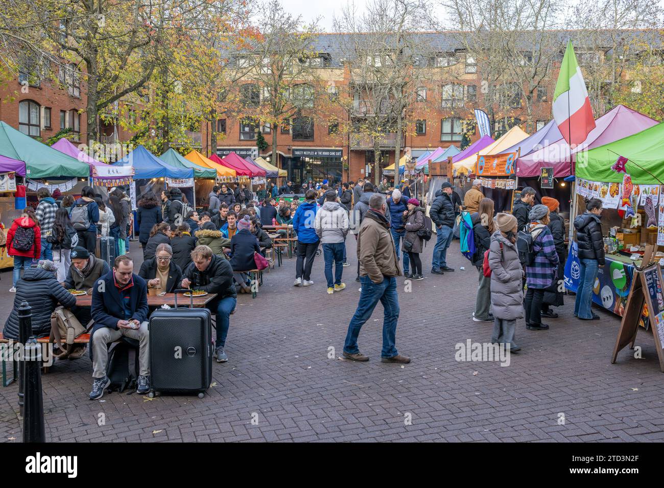 Street market alimentare Foto Stock