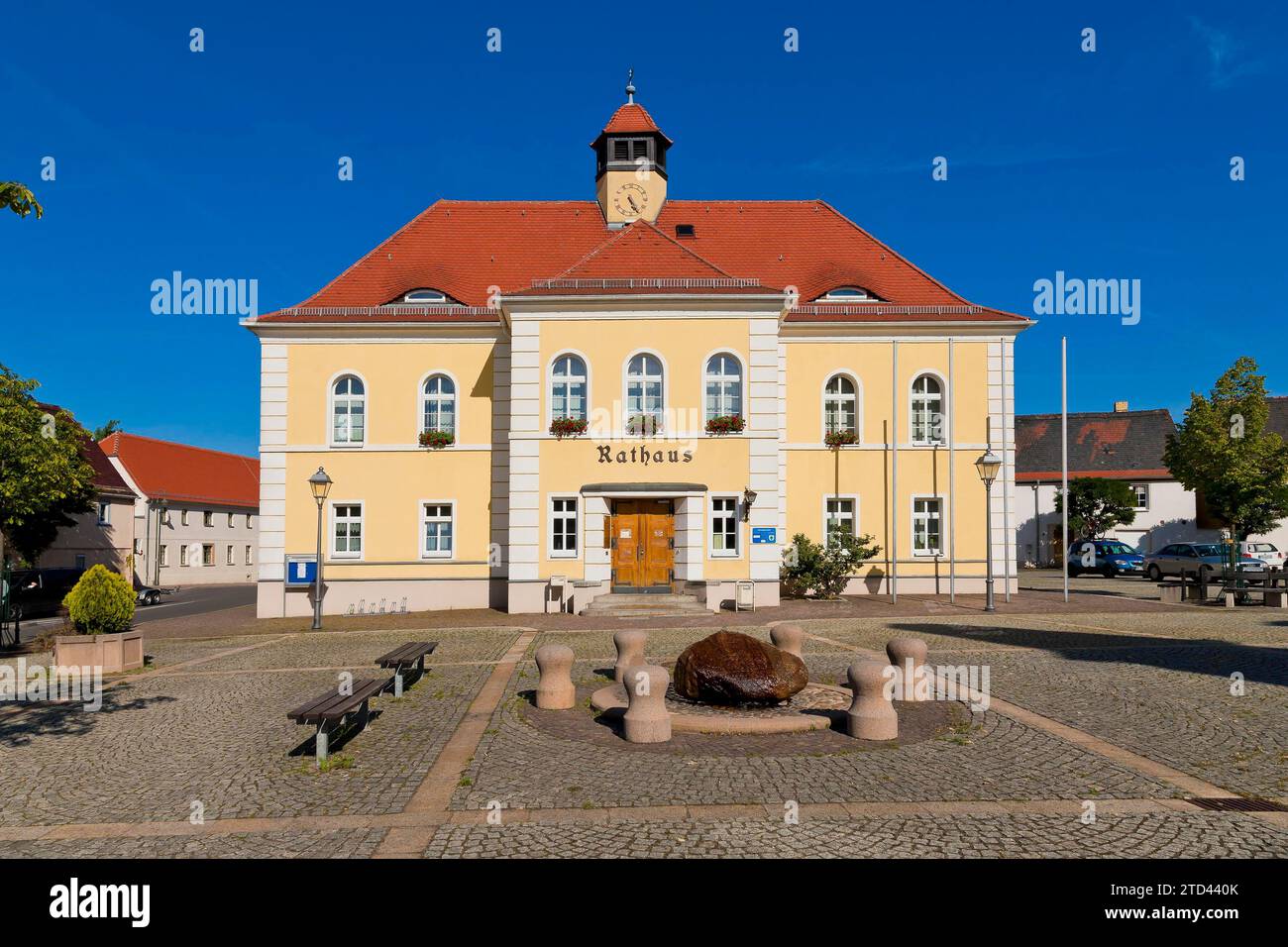 Municipio di Liebertwolkwitz Foto Stock