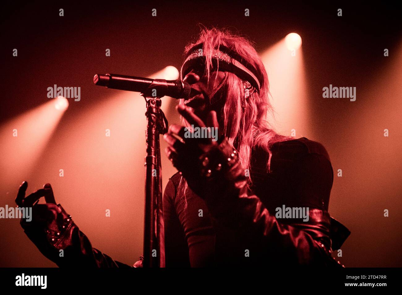 Copenhagen, Danimarca. 12 novembre 2023. Il cantante e musicista americano Yves Tumor esegue un concerto dal vivo al VEGA di Copenaghen. (Foto: Gonzales Photo - Thomas Rasmussen). Foto Stock