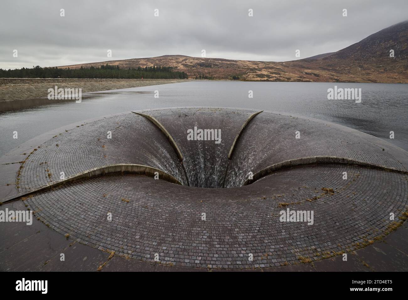 Silent Reservoir nelle Mourne Mountains, County Down, Irlanda del Nord Foto Stock