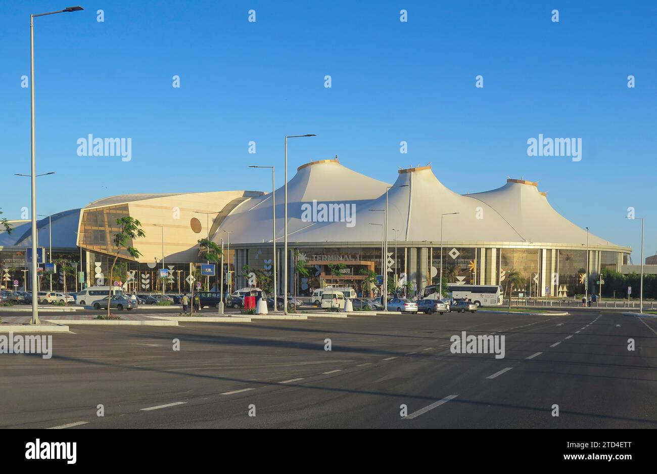 Aeroporto internazionale di Sharm el-Sheikh, Aeroporto, Sharm el-Sheikh, Sinai, Egitto Foto Stock