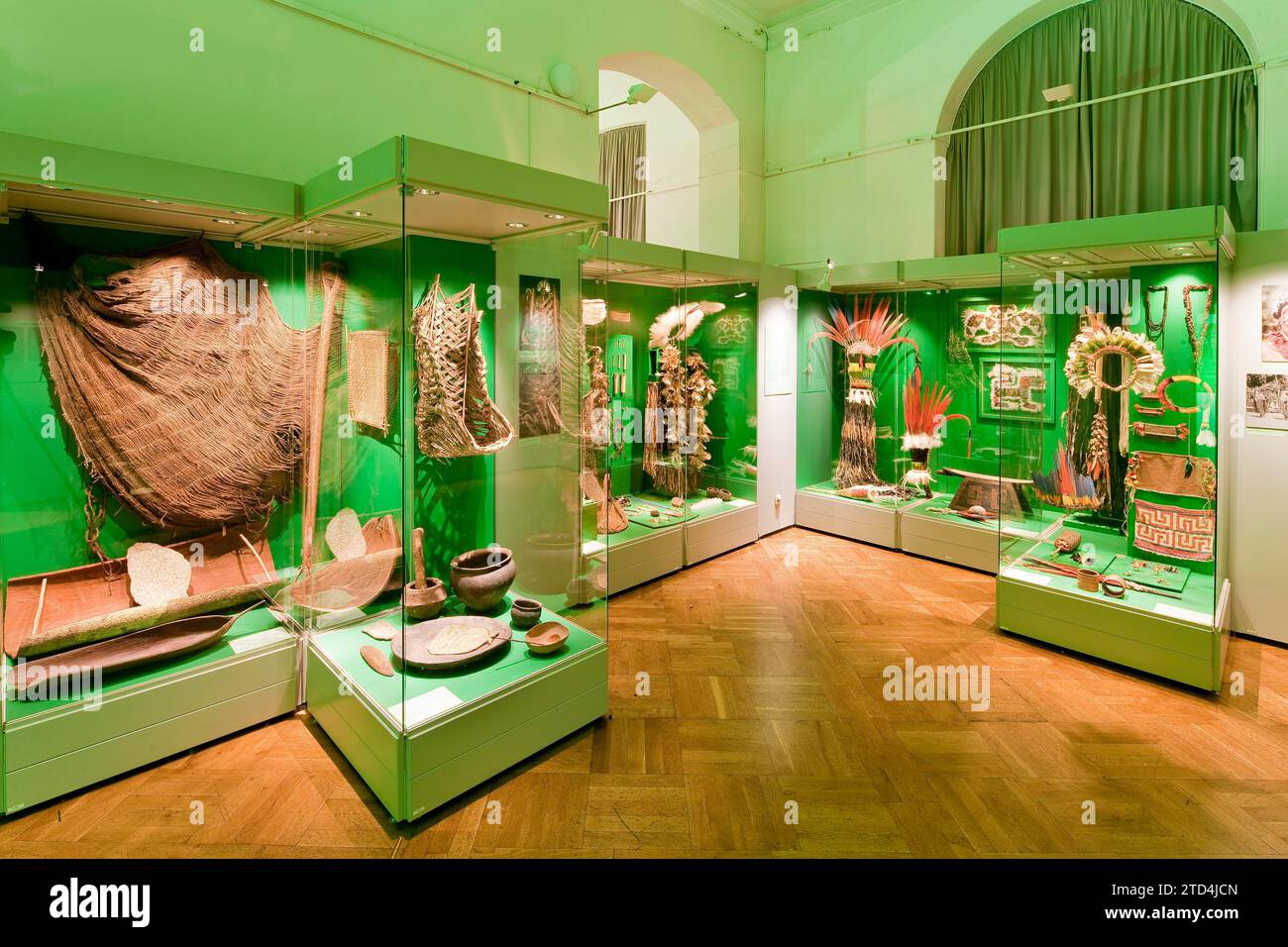 Museo di Etnologia a Dresda Foto Stock