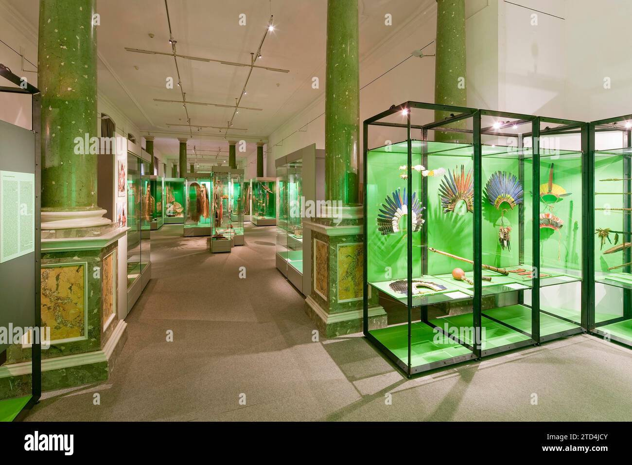 Museo di Etnologia a Dresda Foto Stock