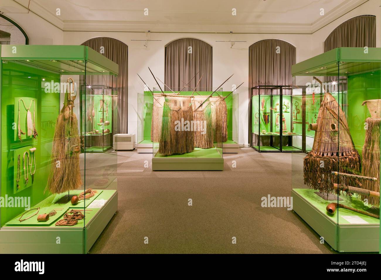 Museo di Etnologia a Dresda Foto Stock