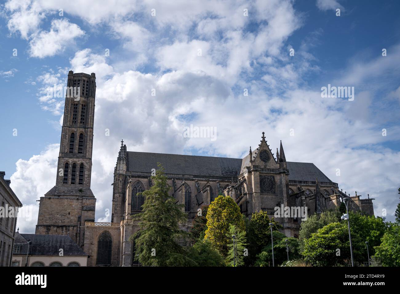 Cattedrale Limoges Garden Eveché giugno 2023 Foto Stock