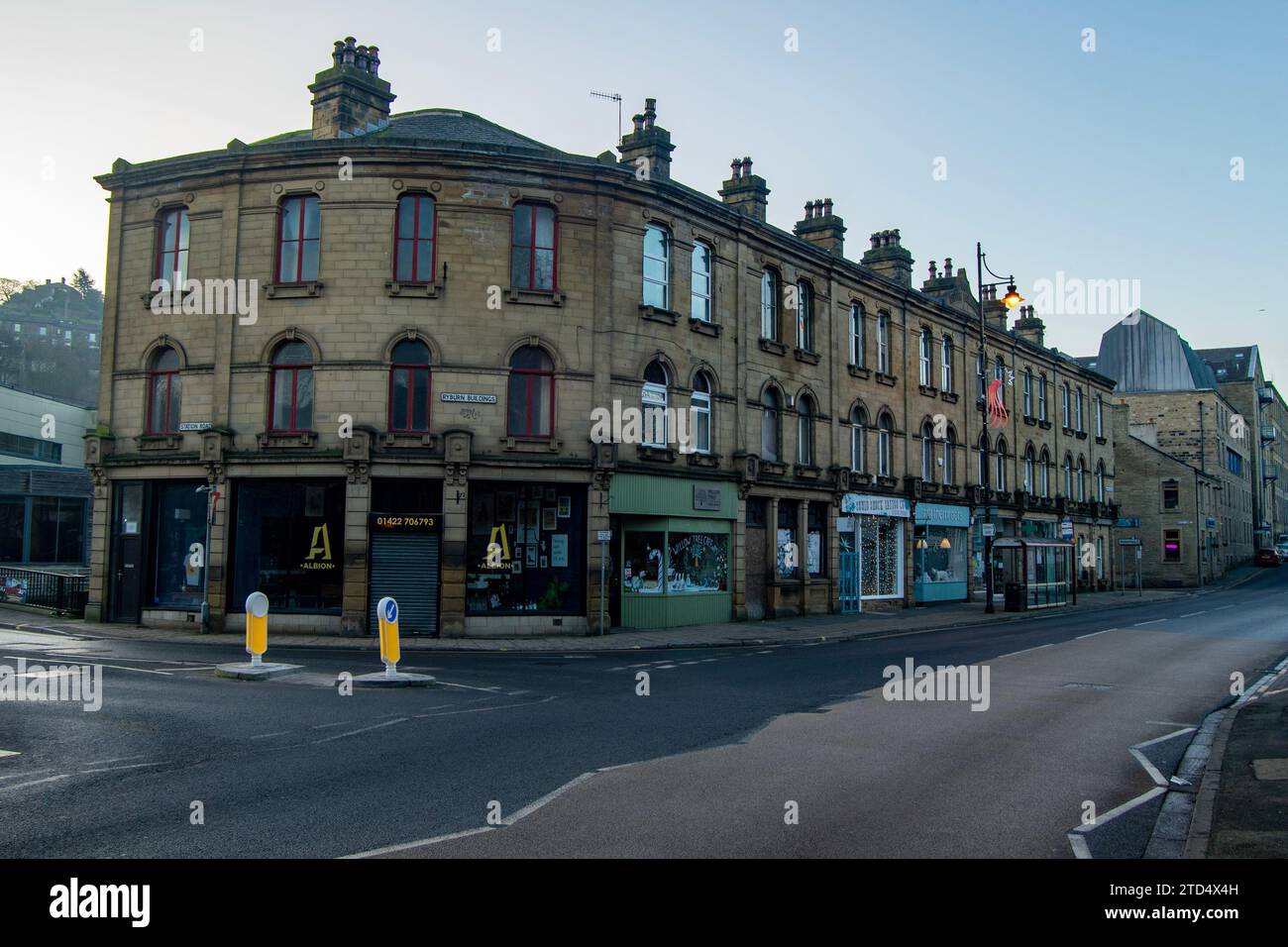 Ryburn Buildings, Sowerby Bridge Foto Stock