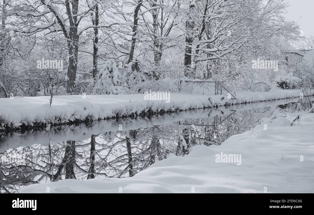 ''Awesome Winter Scenes'' Foto Stock