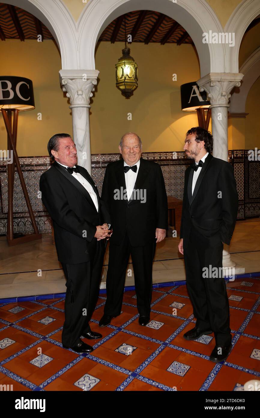 Madrid 3-10-2014 Mariano de Cavia, Luca de Tena e Antonio Mingote Awards dalla ABC.... Foto: Angel de Antonio...... ArchDC. Crediti: Album / Archivo ABC / Ángel de Antonio Foto Stock