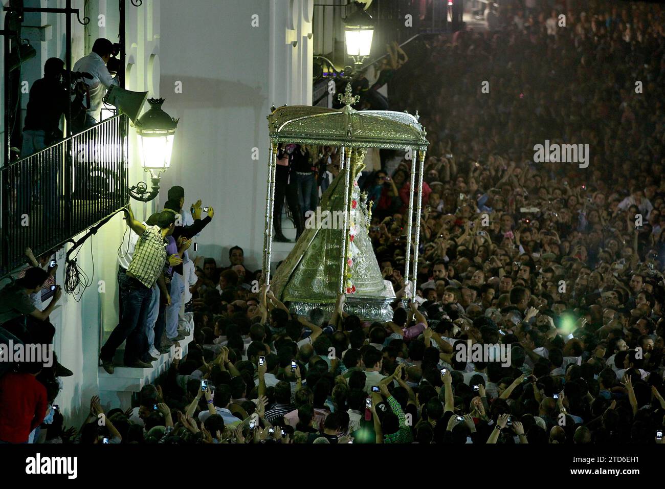 05/27/2012. Siviglia.28.5,12. Partenza della Vergine Delñ Rocio. Foto: JMSerrano. Archsev. Crediti: Album / Archivo ABC / Juan Manuel Serrano Becerra Foto Stock