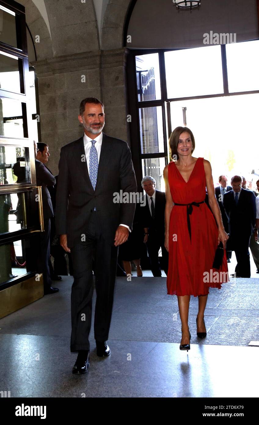 Madrid, 21/09/2017. Vocento 15 anni di gala tenuto al Teatro Real. Foto: Ernesto acute Archdc. Crediti: Album / Archivo ABC / Ernesto Agudo Foto Stock