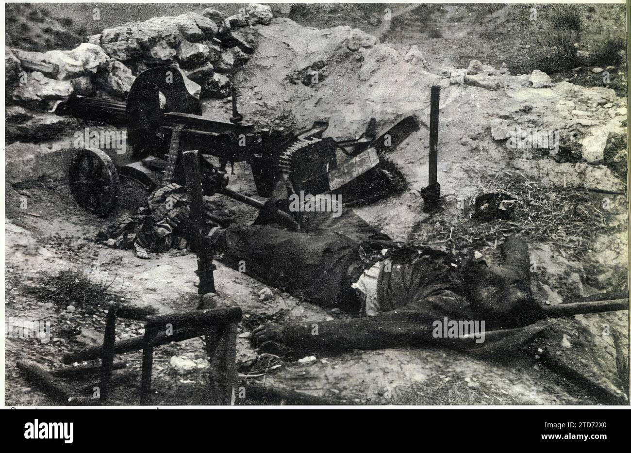 01/31/1938. Fotografia scattata dal fotografo di Teruel Manuel Tena durante la guerra civile. Crediti: Album / Archivo ABC / Manuel Tena Foto Stock