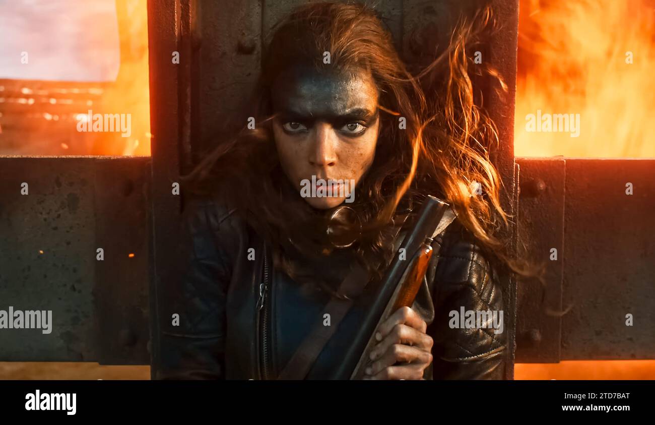 USA. Anya Taylor-Joy in (C)Warner Bros. Pictures nuovo film: Furiosa: A Mad Max Saga (2024). Trama: La storia di origine del guerriero rinnegato Furiosa prima di collaborare con Mad Max in "Fury Road". Rif: LMK110-J10350-051223 fornito da LMKMEDIA. Solo editoriale. Landmark Media non è il proprietario del copyright di queste foto Film o TV, ma fornisce un servizio solo per i media riconosciuti. pictures@lmkmedia.com Foto Stock