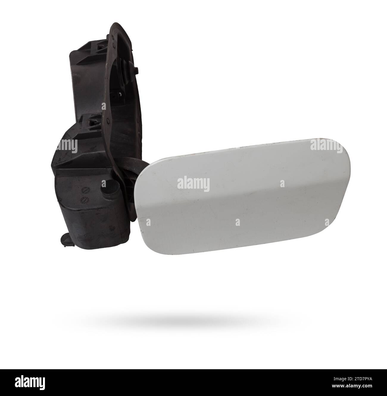 parte di ricambio della copertura del serbatoio del gas per la vendita presso un servizio di auto o ad un'auto-analisi. Foto Stock