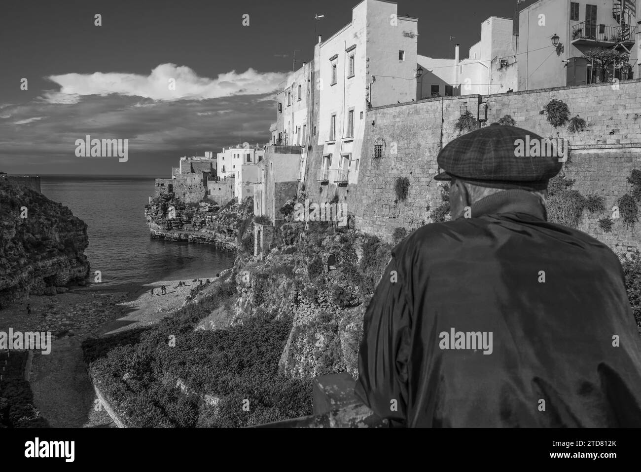 Una delle perle della Puglia, piena di fascino in ogni angolo, in ogni strada, da ogni punto di vista Foto Stock