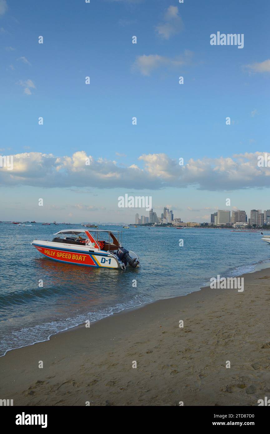 Spiaggia di Pattaya Thailandia Foto Stock