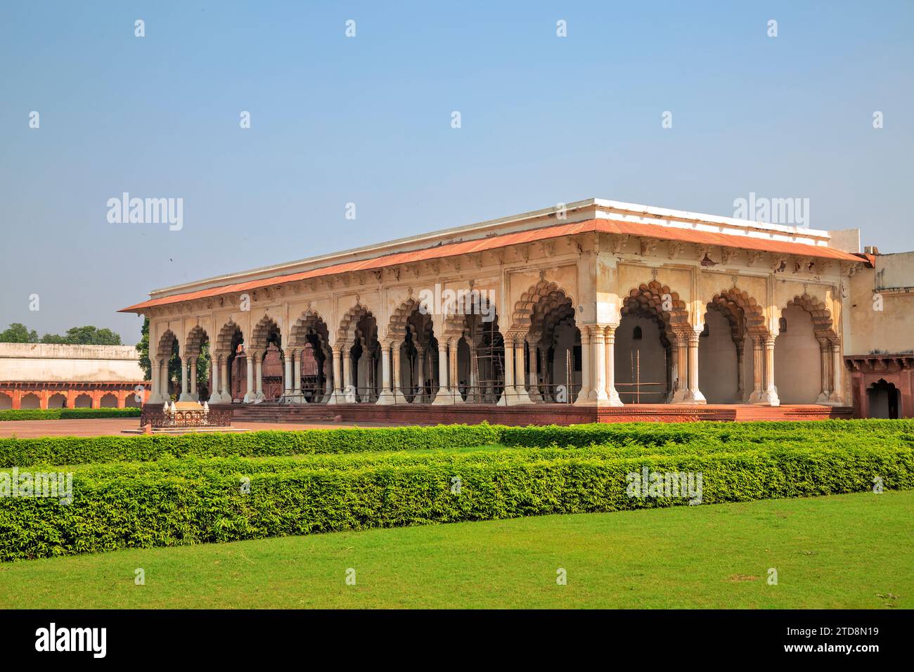 Red Fort, forte Mughal nella Vecchia Delhi, India Foto Stock