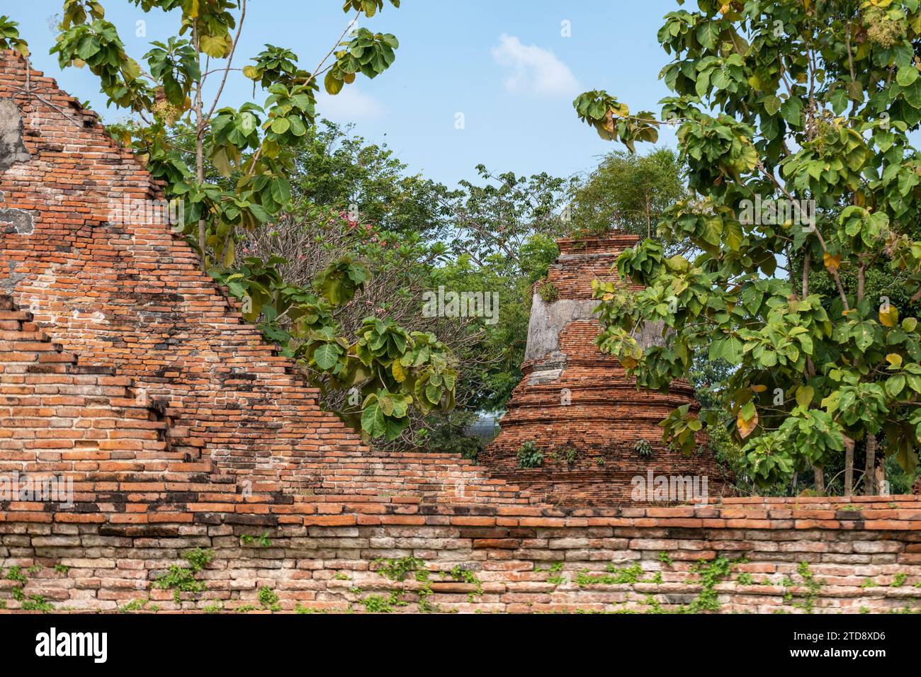 Wat Phutthaisawan è uno storico tempio buddista tailandese nella provincia di Phra Nakhon si Ayutthaya, Thailandia. Fa parte del Parco storico di Ayutthaya Foto Stock