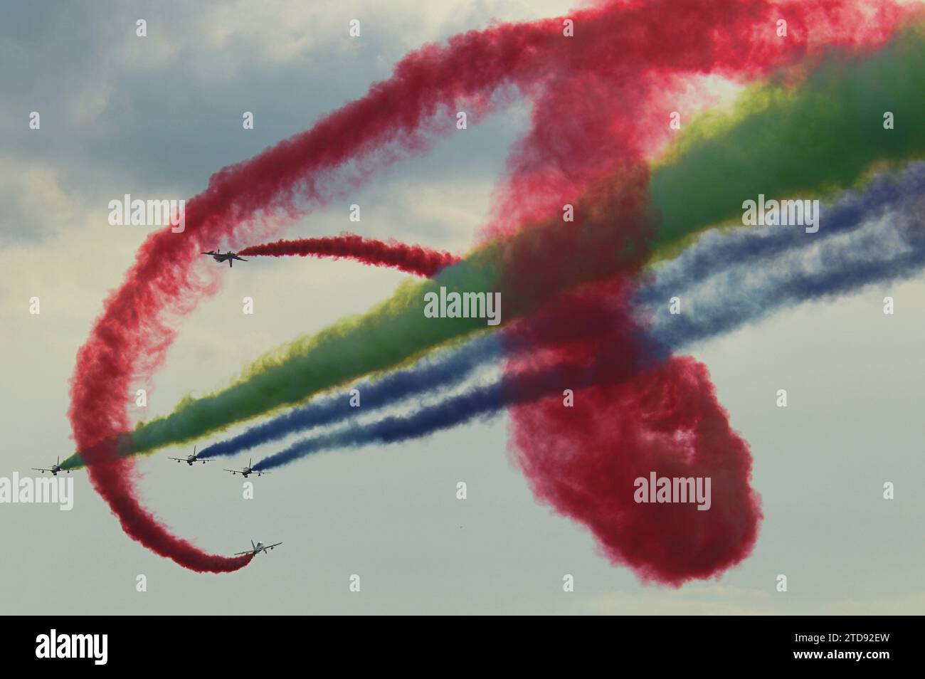 Fursan al Emirat in Golden Hour, 2023 Foto Stock