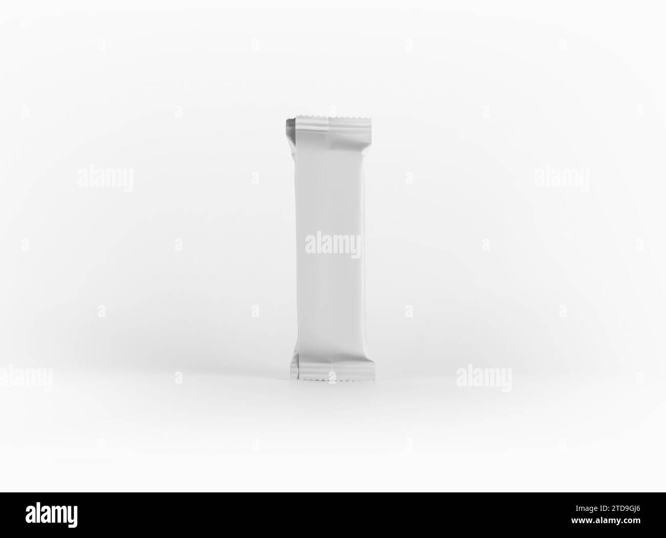 Bar Chocolate Packaging Mockup 3D Rendering Foto Stock
